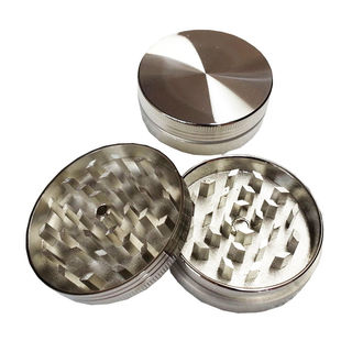 Grinder Aluminium 2pce Silver MO262