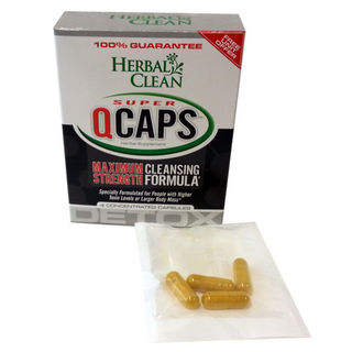 Detox Caps Herbal Clean Super QCaps 4pk DE100