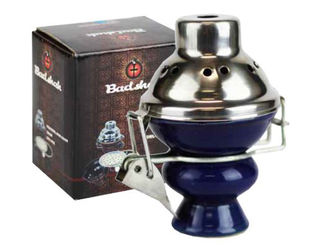Hookah Bowl Ceramic Lge W/Wind Cover HA044*