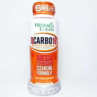 Detox Drink Herbal Clean QCarbo16 Orange DE102