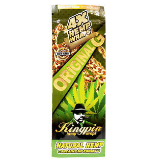 Wrap Kingpin Hemp ORIGINAL G 4pk SW031