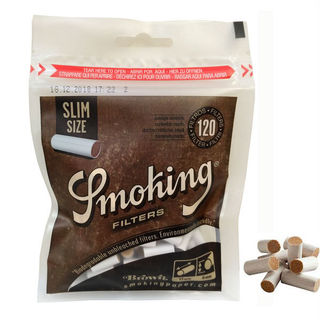 Filters Smoking Brown Slim 120pcs HC093