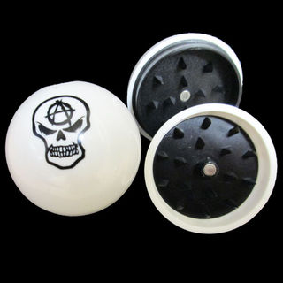 Grinder Acrylic Ball Asst Designs 43mm MO163