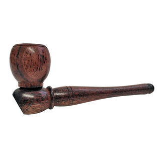 Pipe Wooden Rosewood Rounded Cone Screw Stem 100mm PW078