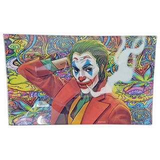 Rolling Tray Glass 255x155mm Joker Smoking MH170