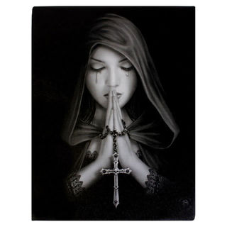Canvas Plaque Gothic Prayer 190x255mm GI023 EOL