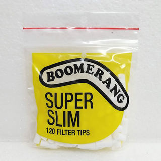 Filters Boomerang Supa Slims Yellow 120pk HC072