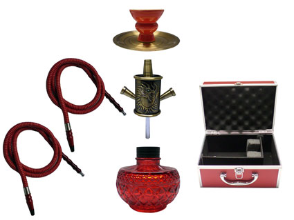 Hookah Pipe 42A 2 Hose HP42A EOL