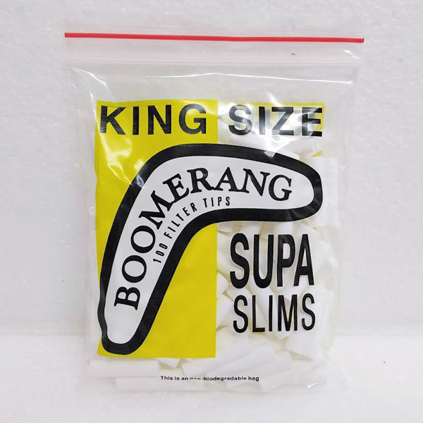 Filters Boomerang Supa Slims Yellow King Size HC073