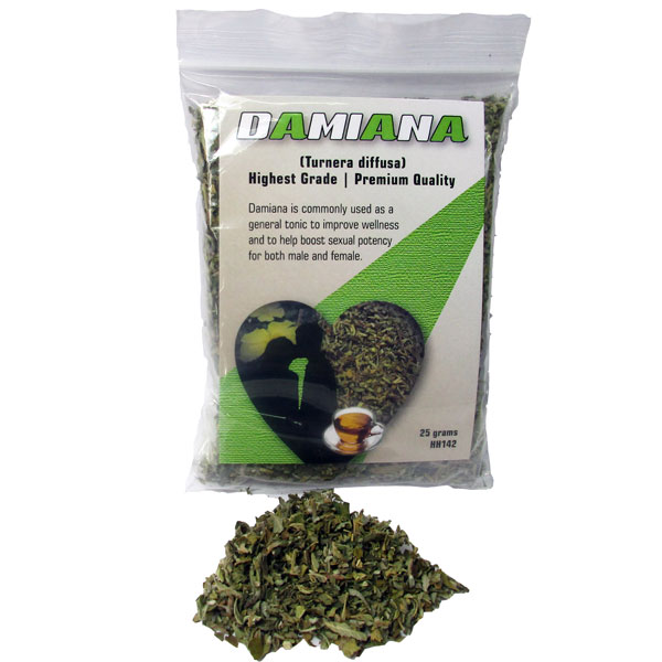 Damiana Herb 25g Pack Wicked Habits