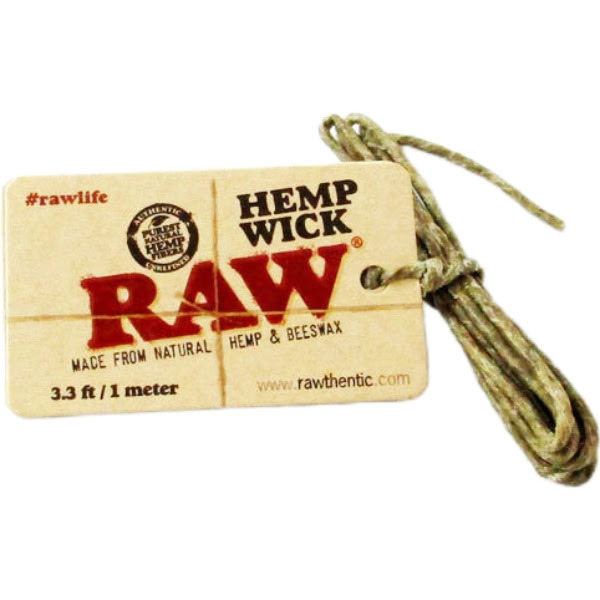 RAW Hemp Wick 1mtr