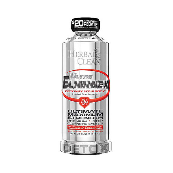 Detox Drink Herbal Clean Ultra Eliminex 32oz DE130 EOL Vaping