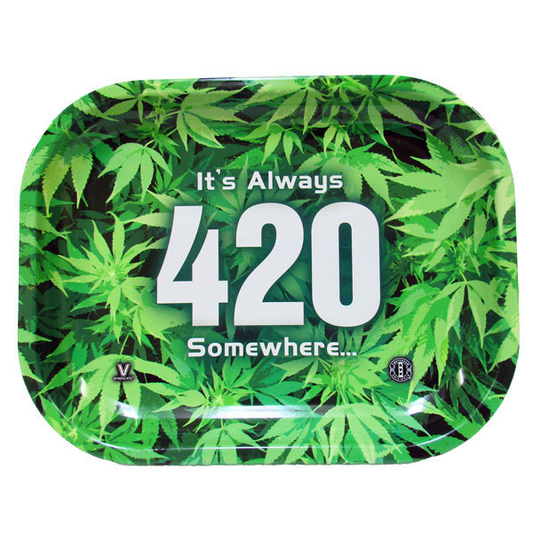 Rolling Tray Metal 180x140mm 420 Green MH500