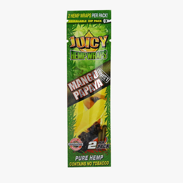 Wrap Juicy Jays Hemp Mango Papaya 2pk SW002