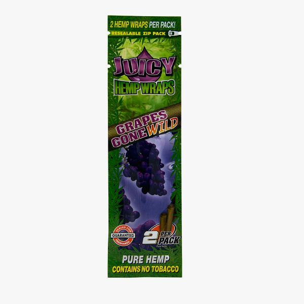 Wrap Juicy Jays Hemp Grapes Gone Wild 2pk SW004