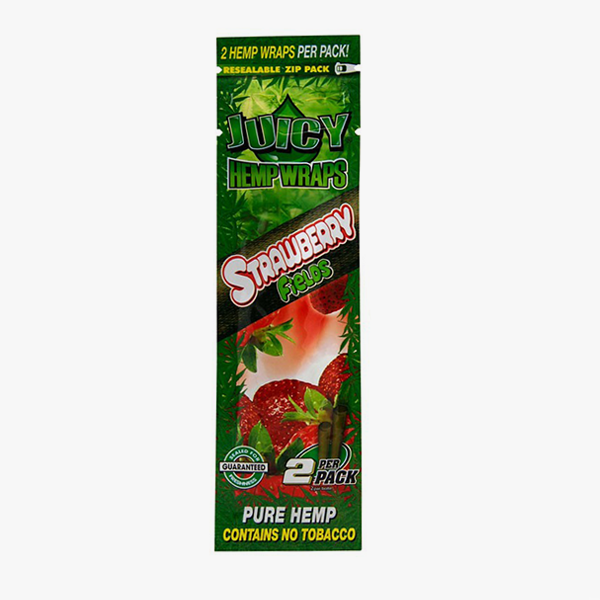Wrap Juicy Jays Hemp Strawberry Fields 2pk SW005