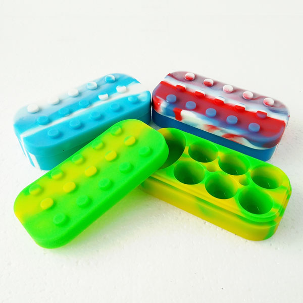 Container Silicone Stackable 6+1 34ml SI034