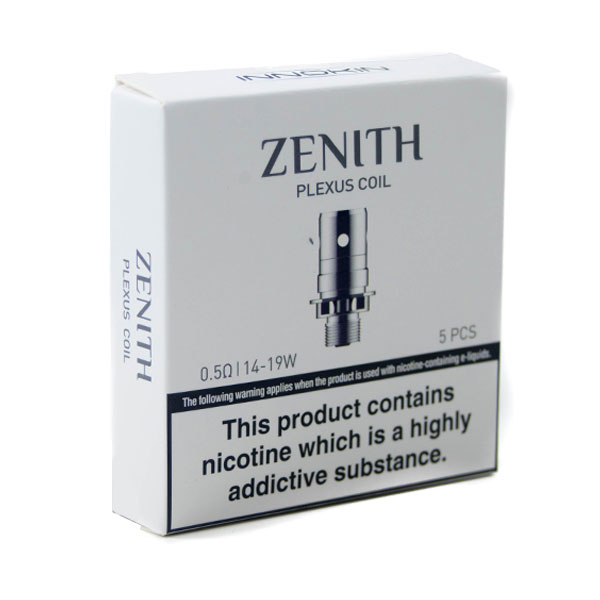 E-Cig Coil Innokin Zenith Plexus 0.5ohm 5pk EK012 EOL