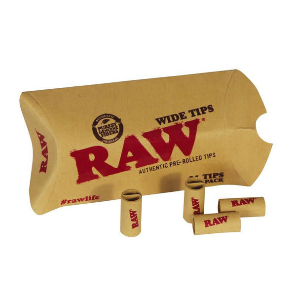 Tips Raw Pre-rolled Wide 21pk SP907