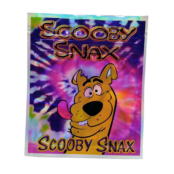 Smell Resistant Foil Bag Scooby Snax 75x70 | Wicked Habits