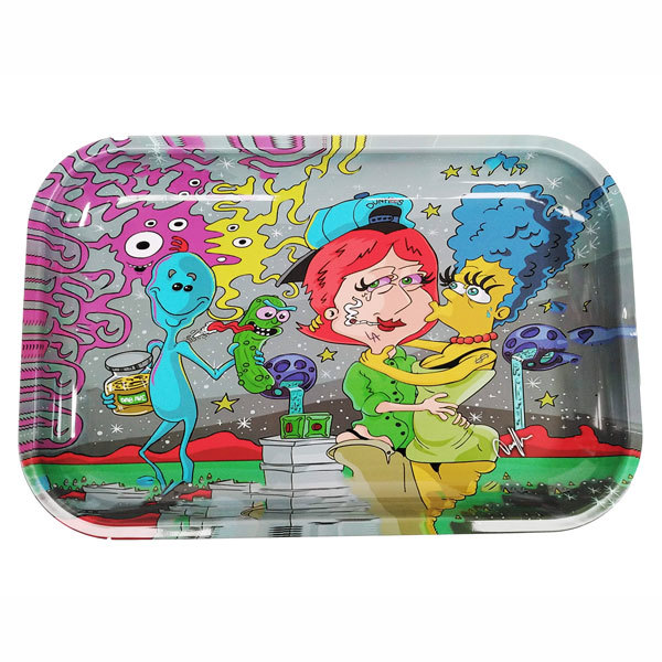 Rolling Tray Metal 290x190mm Lois and Marg MH529
