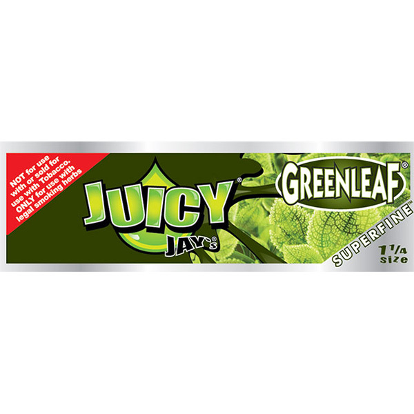 Paper Juicy Jays Green Leaf 1 1/4 Super Fine SP592 EOL
