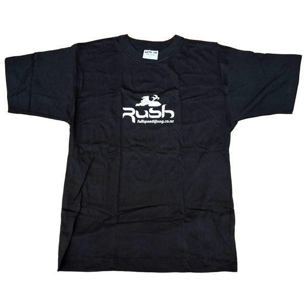 T Shirt Rush Black Large CL002