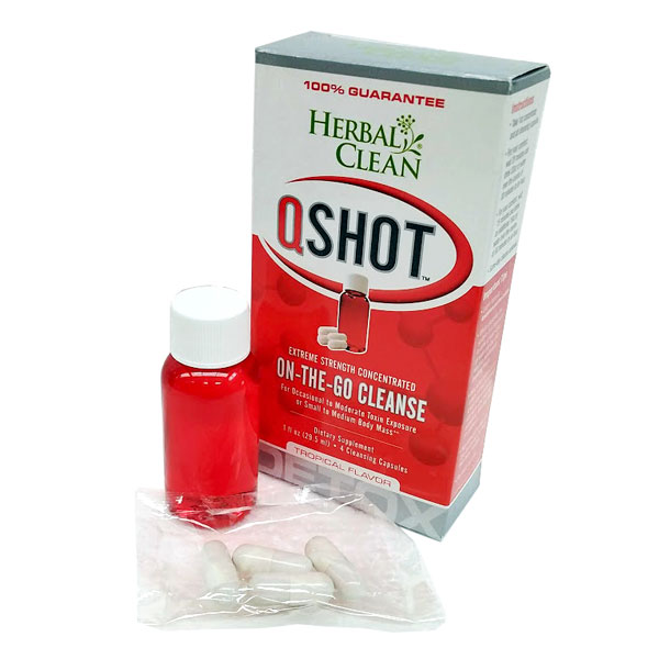 Detox Drink Herbal Clean QShot Tropical DE101 EOL