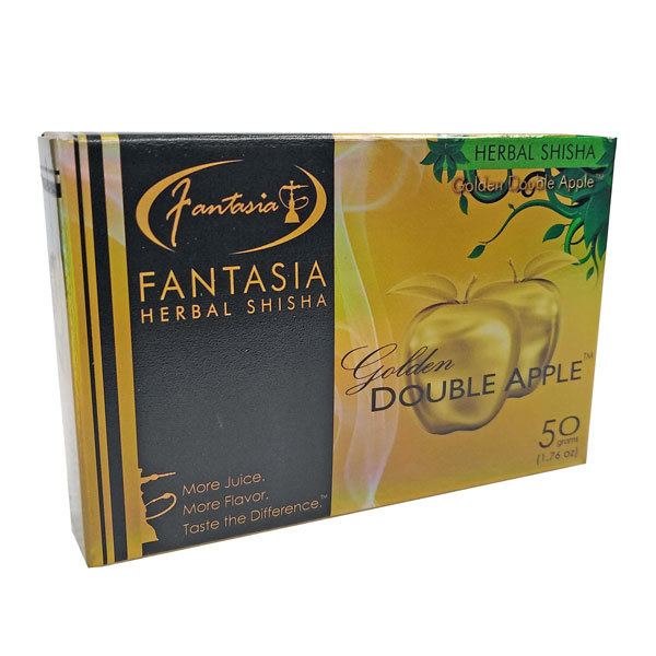 Hookah Flavour Fantasia Golden Double Apple 50g TM344 EOL