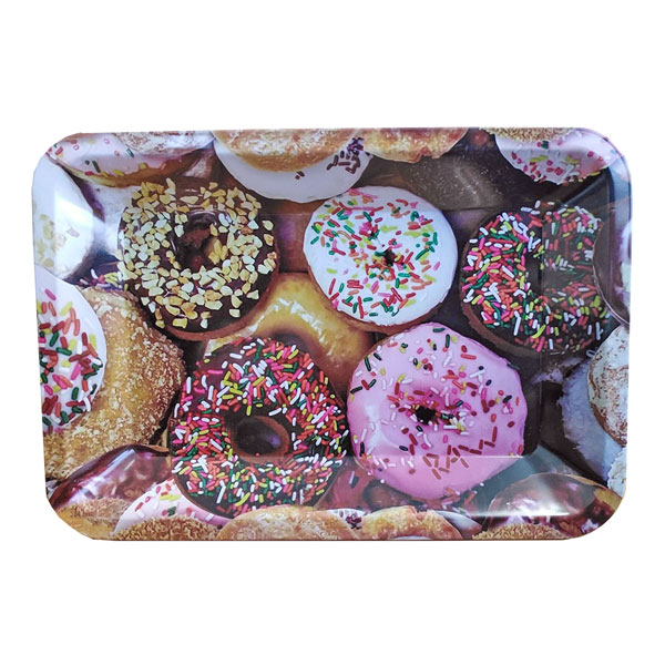 Rolling Tray Metal 180x120mm Donut Cluster MH534