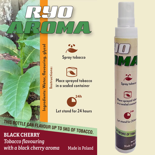 Tobacco Flavouring RYO Aroma Black Cherry 30ml SL001 EOL
