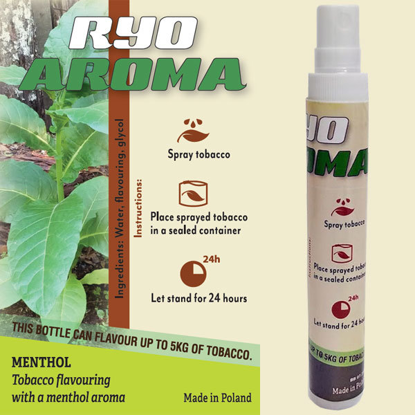 Tobacco Flavouring RYO Aroma Menthol 30ml SL015