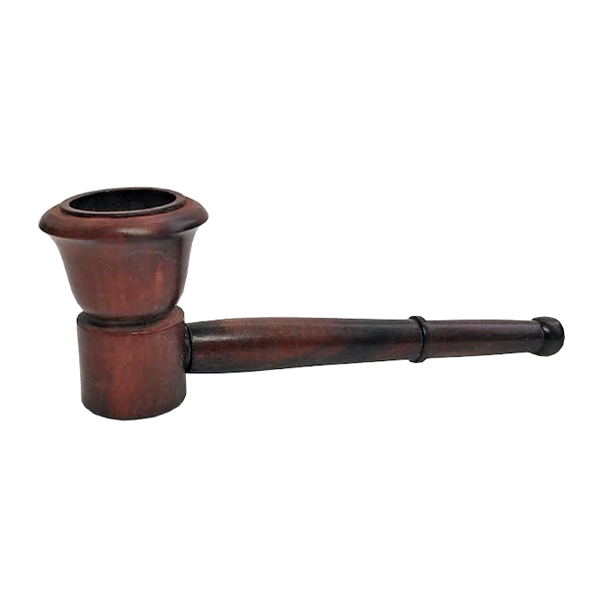 Pipe Wooden Rosewood Classic Push Stem 90mm PW084