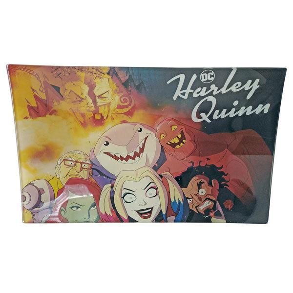Rolling Tray Glass 255x155mm Harley Quinn MH166