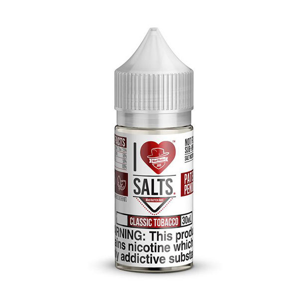 Nicotine Salts I Love Salts Classic Tobacco 50mg 30ml EL503