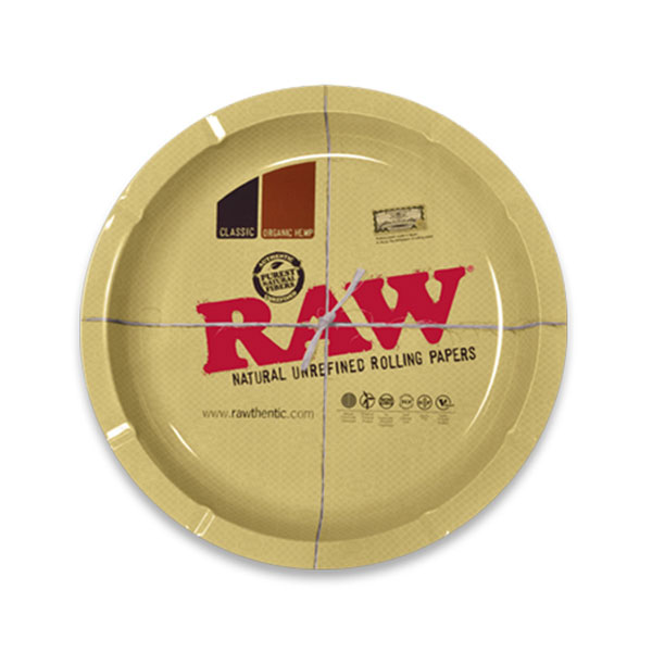Ashtray Round Raw 140mm With Magnet MH199