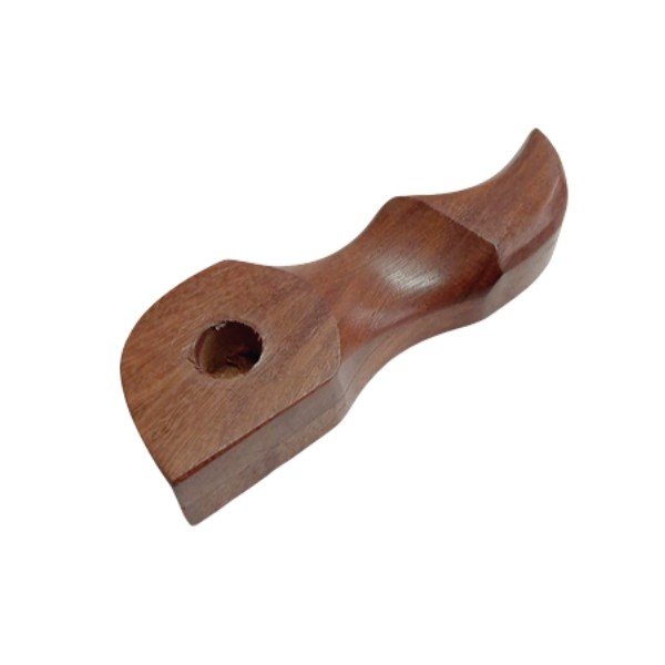 Pipe Wooden 1pce Swirly PW016 EOL