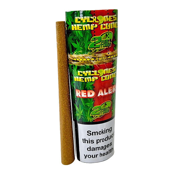 Hemp Cones Cyclones Strawberry RED ALERT 2pk SP607