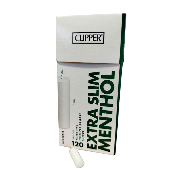 Filters Clipper Menthol Extra Slim 120pk HC089