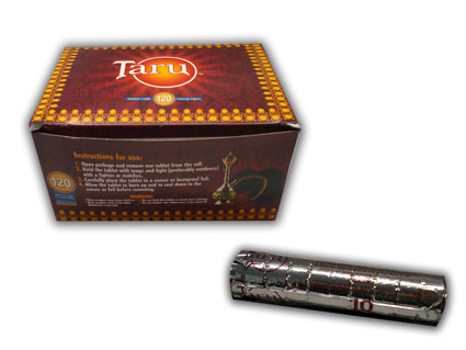 Hookah Charcoal Taru 22mm 10pk EOL