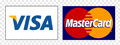We accept Visa & Mastercard
