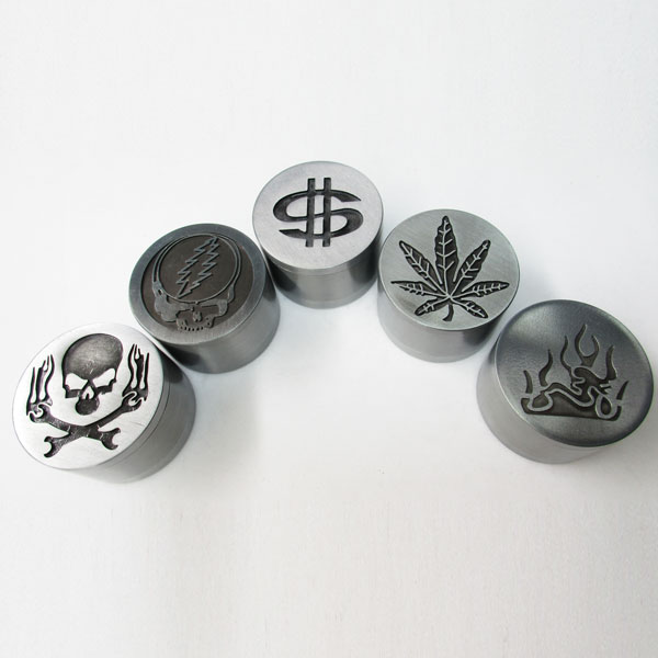 Grinder Zinc Alloy Asst Designs 3pce MO215