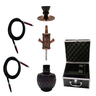 Hookah Pipe VN42B 2 Hose 220mm EOL