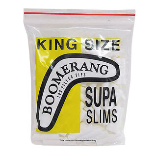 Filters Boomerang Supa Slims Yellow King Size 100pk HC073