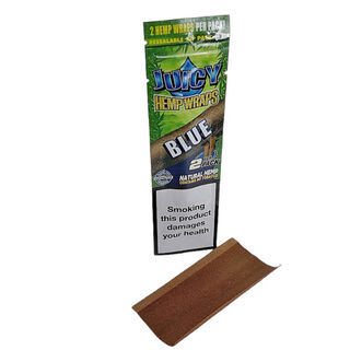 Wrap Juicy Jays Hemp Blueberry BLUE 2pk SW001