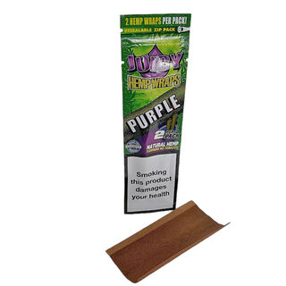 Wrap Juicy Jays Hemp Grape PURPLE 2pk SW004