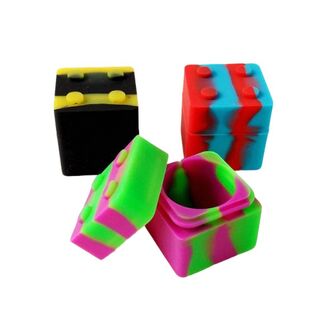 Container Silicone Cube Stackable 11ml SI030
