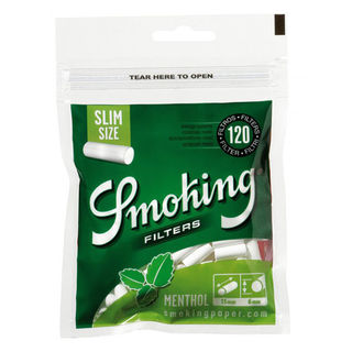 Filters Smoking Menthol Slim 120pcs HC095 EOL