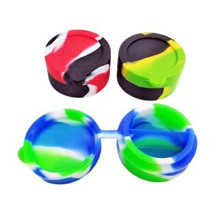 Container Silicone Round Corded 10ml SI011