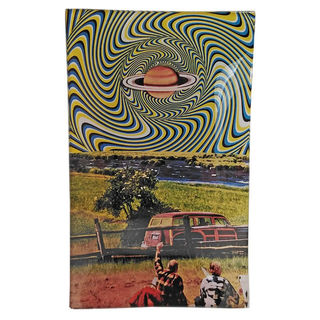 Rolling Tray Glass 255x155mm Farming Planets MH164 EOL